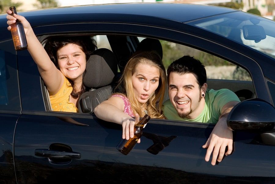teens drinking and driving can get DWI