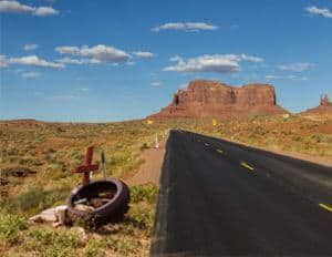 Arizona roadside memorials legal