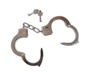 handcuffs- pleading down drunk driving